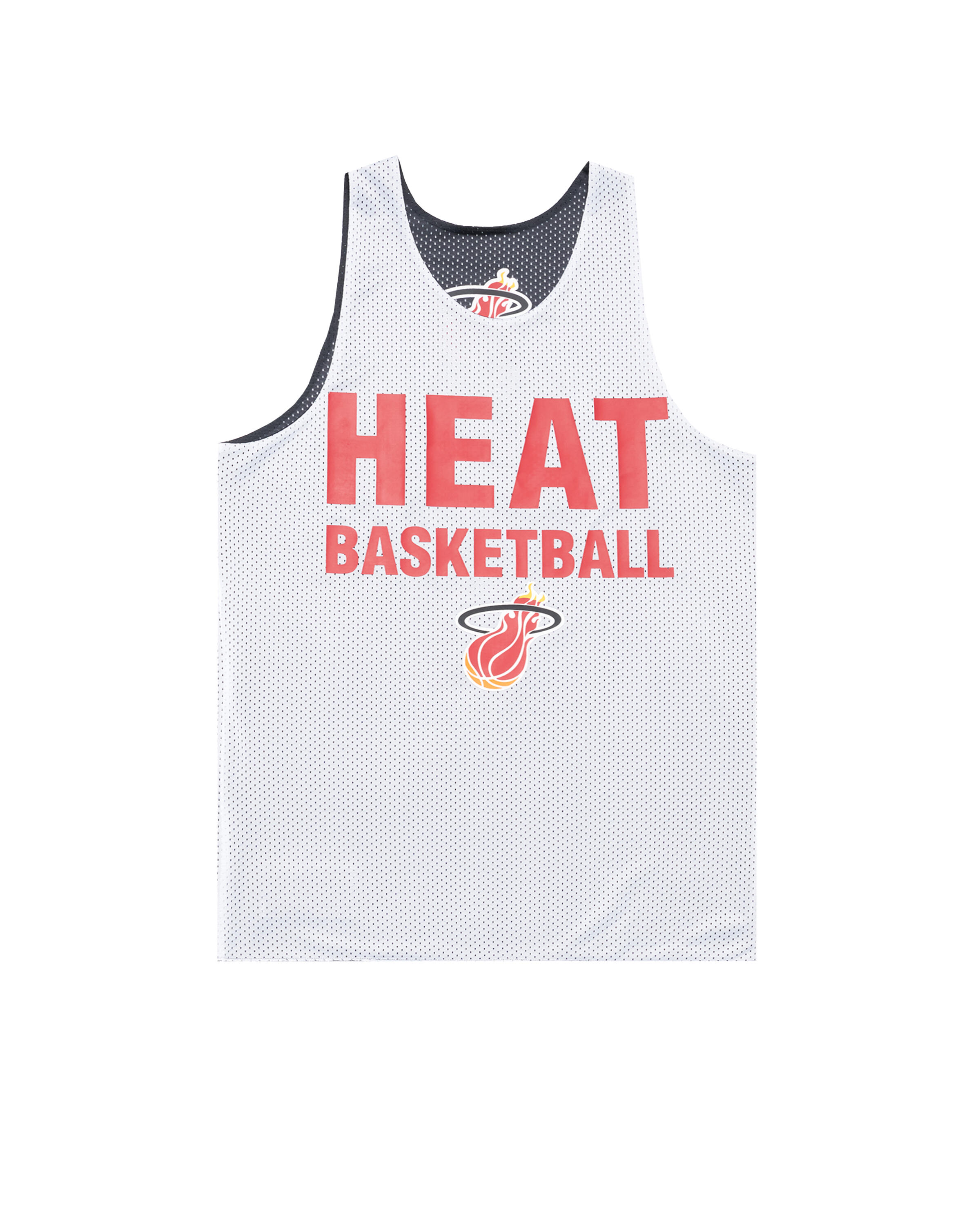 Mitchell & Ness M&N NBA REVERSIBLE MESH PRACTICE TANK VNTG LOGO 'MIAMI HEAT'  | TMTK6913-MHEYYPPPMTBK | AFEW STORE